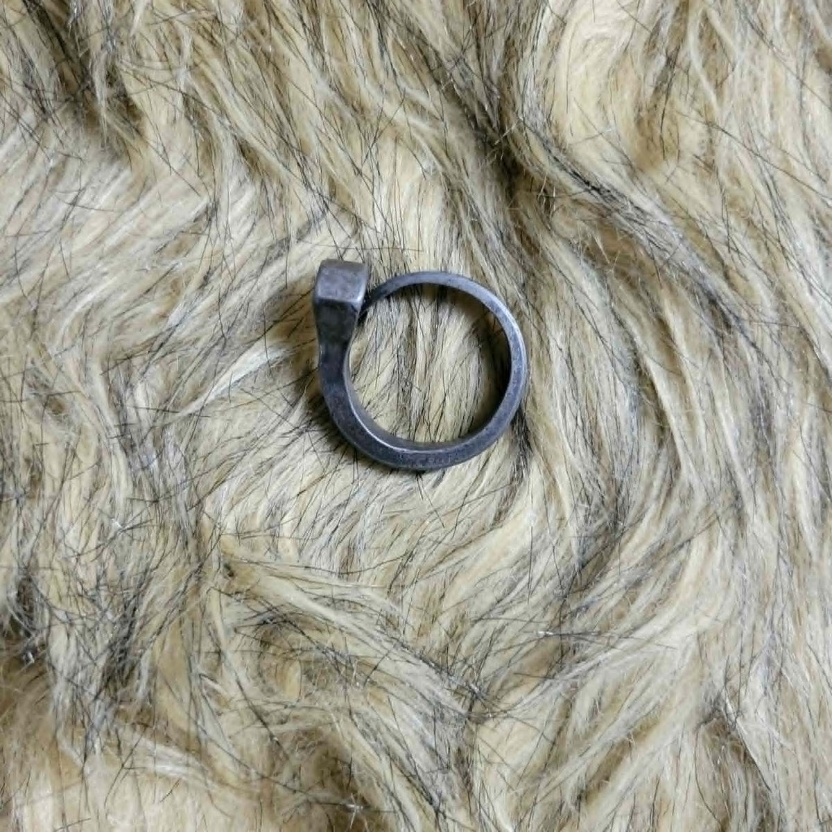 Horseshoe Nail Rings