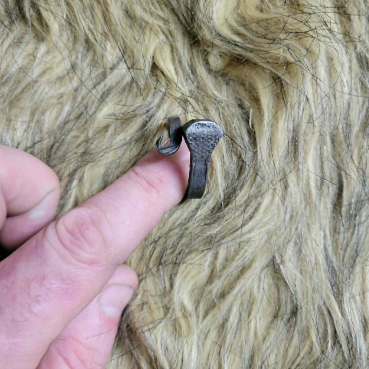 Horseshoe Nail Rings