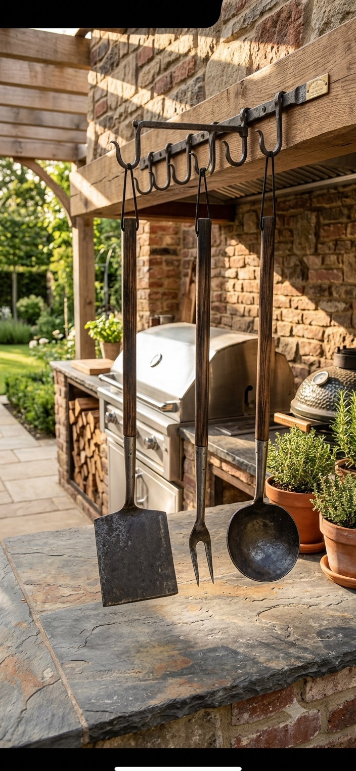 Burnt Oak BBQ set