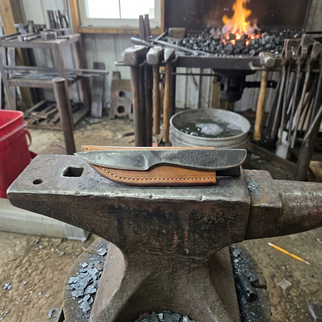 Bear Iron Boot Knife
