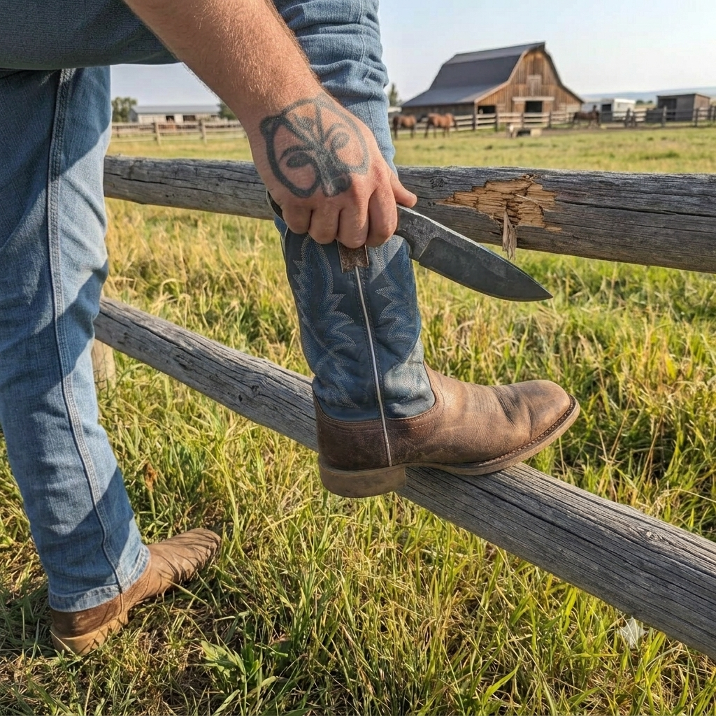 Bear Iron Boot Knife